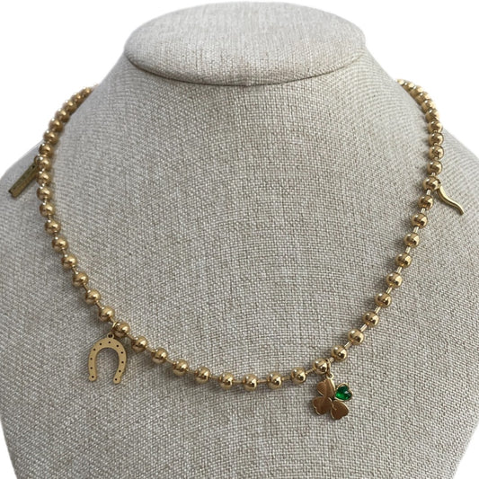 Collar bolitas multicharm