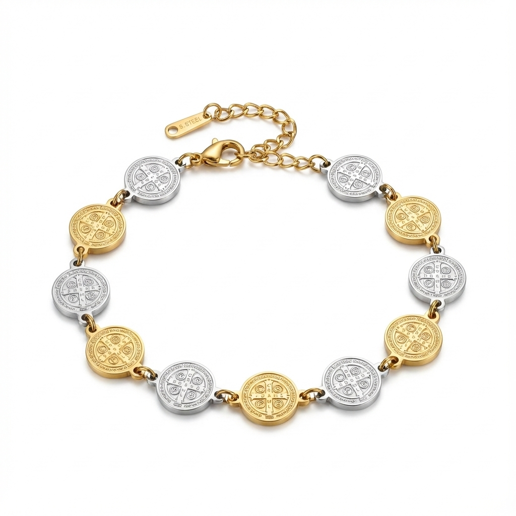Pulsera bicolor San Benito