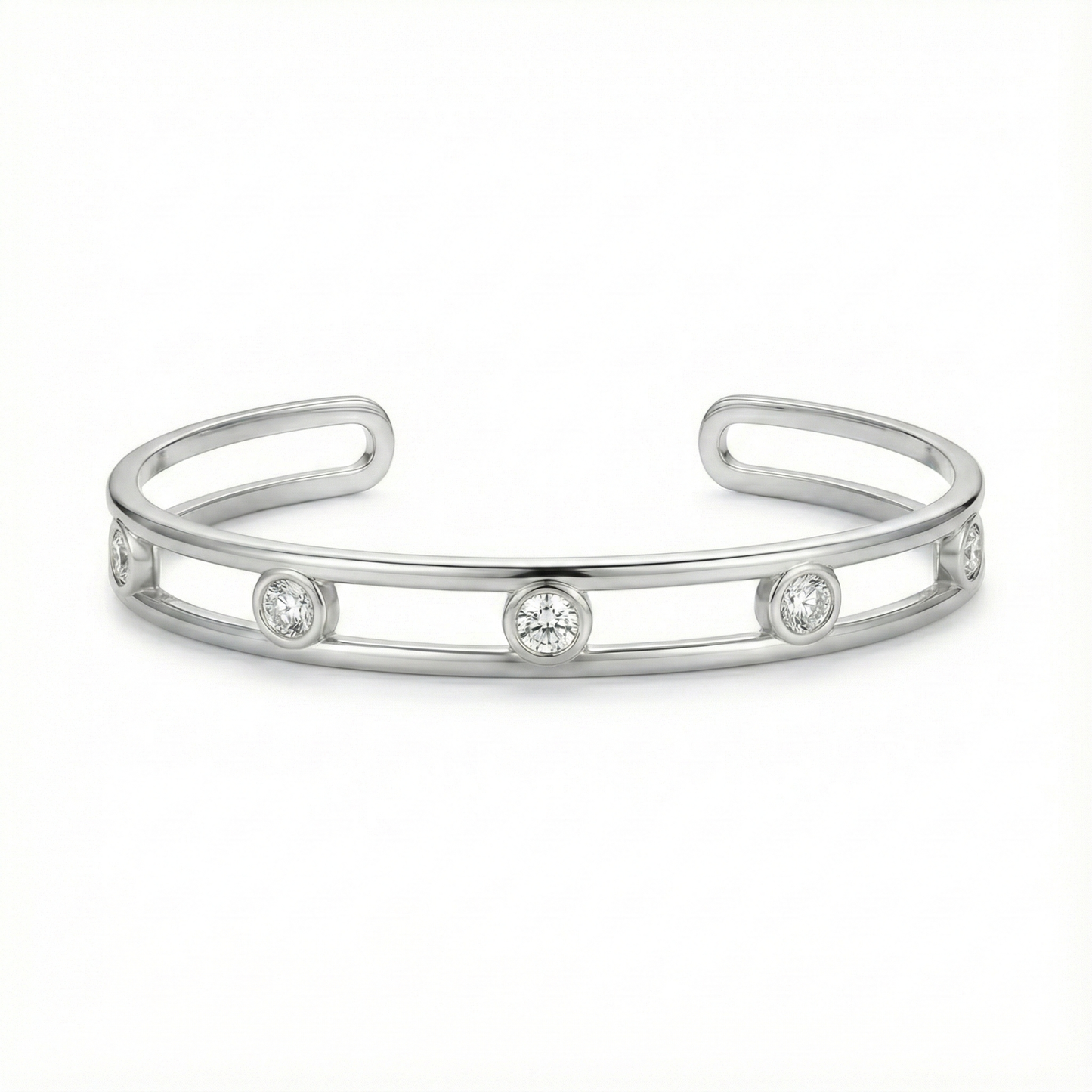 Pulsera René plateada