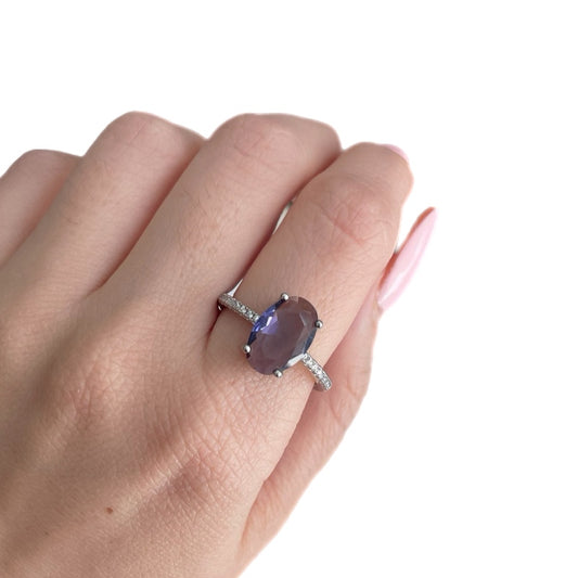 Anillo Isabelle plateado