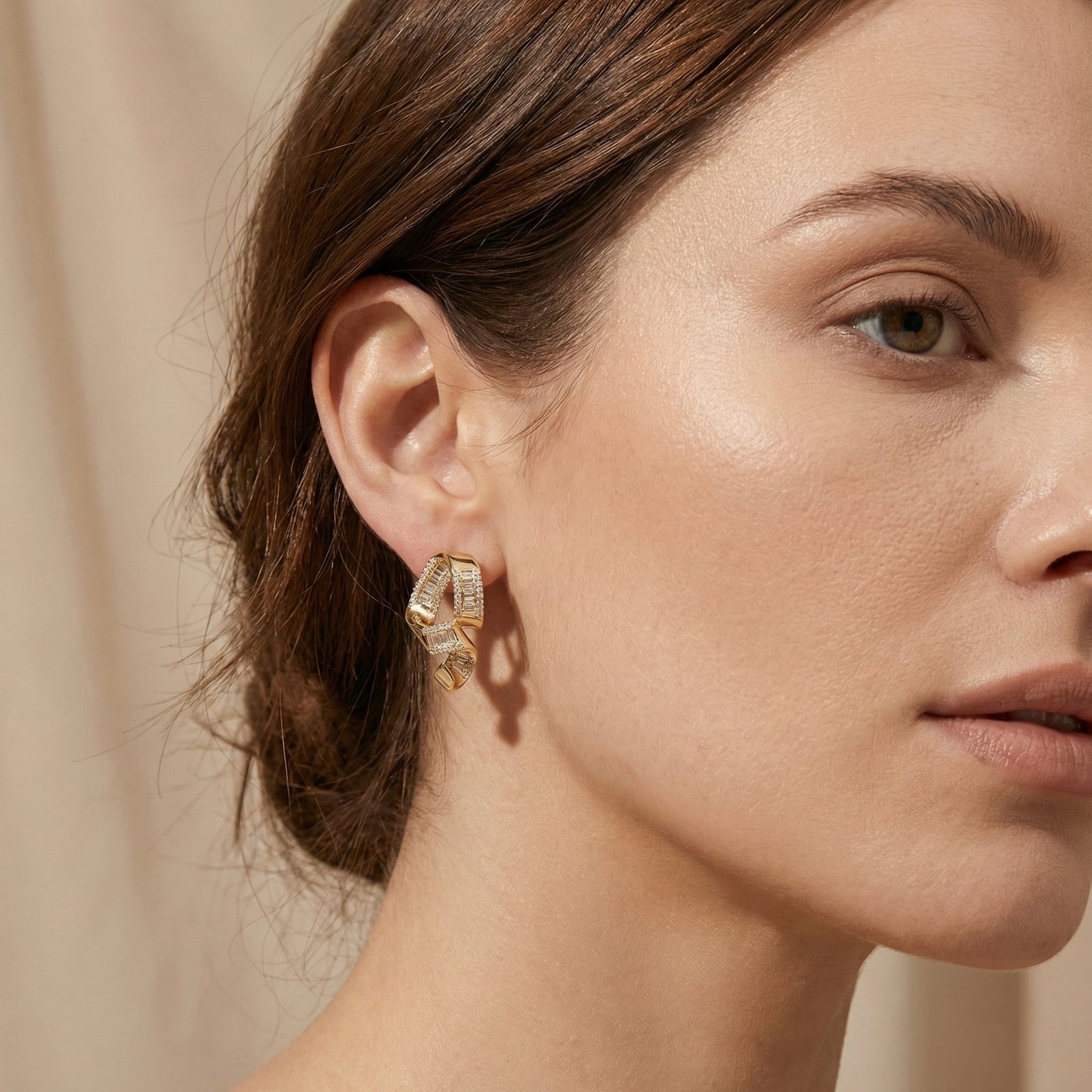 Aretes listón